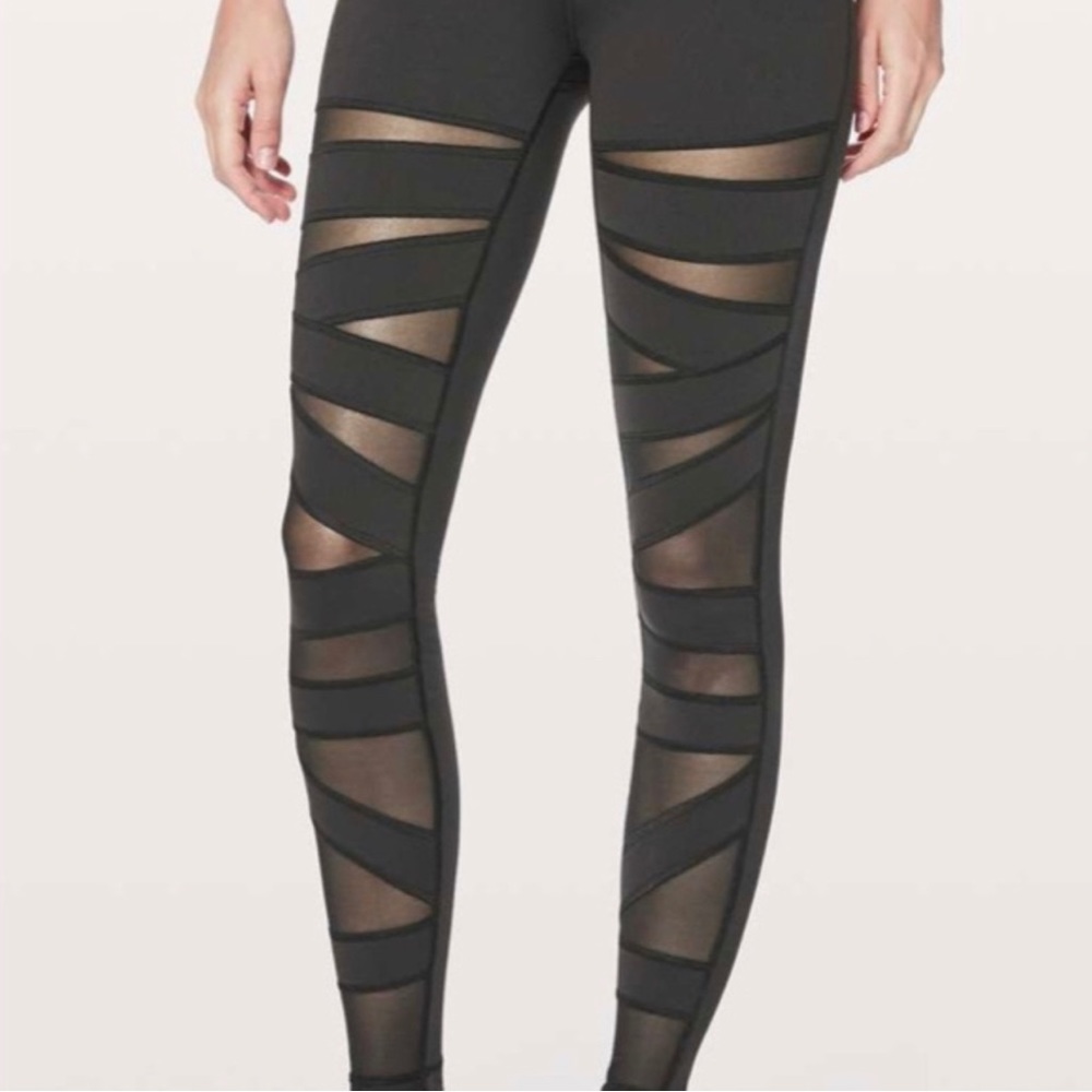 Lululemon wunder under mesh leggings 2